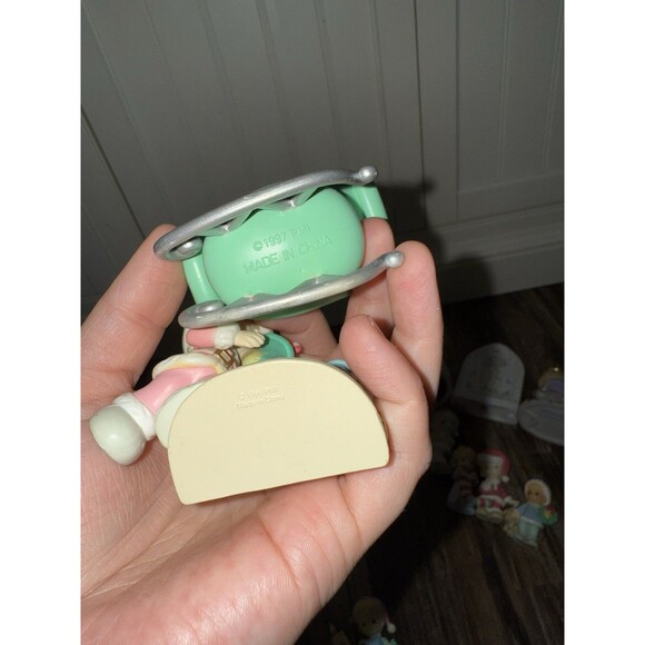 VTG. Precious Moments Christmas Ornament Decor Snow globe 80’-06 Rare Collection - Picture 13 of 16